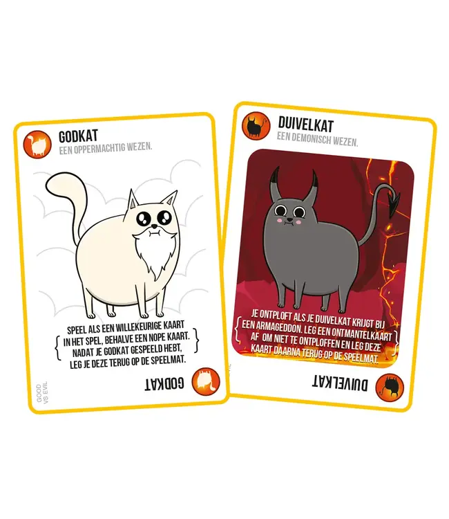 Exploding Kittens: Good vs Evil (NL) - Kaartspel