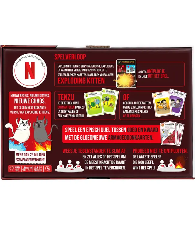 Exploding Kittens: Good vs Evil (NL) - Cardgame