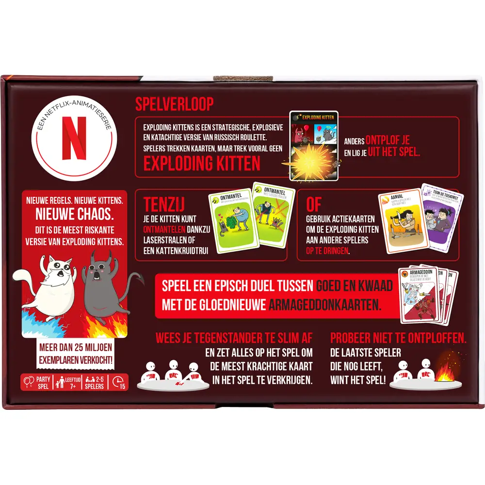 Exploding Kittens: Good vs Evil (NL) - Kaartspel - Valhalla Boardgames