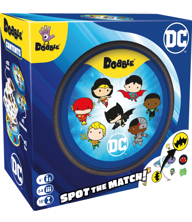 Dobble: DC (ENG) - Cardgame