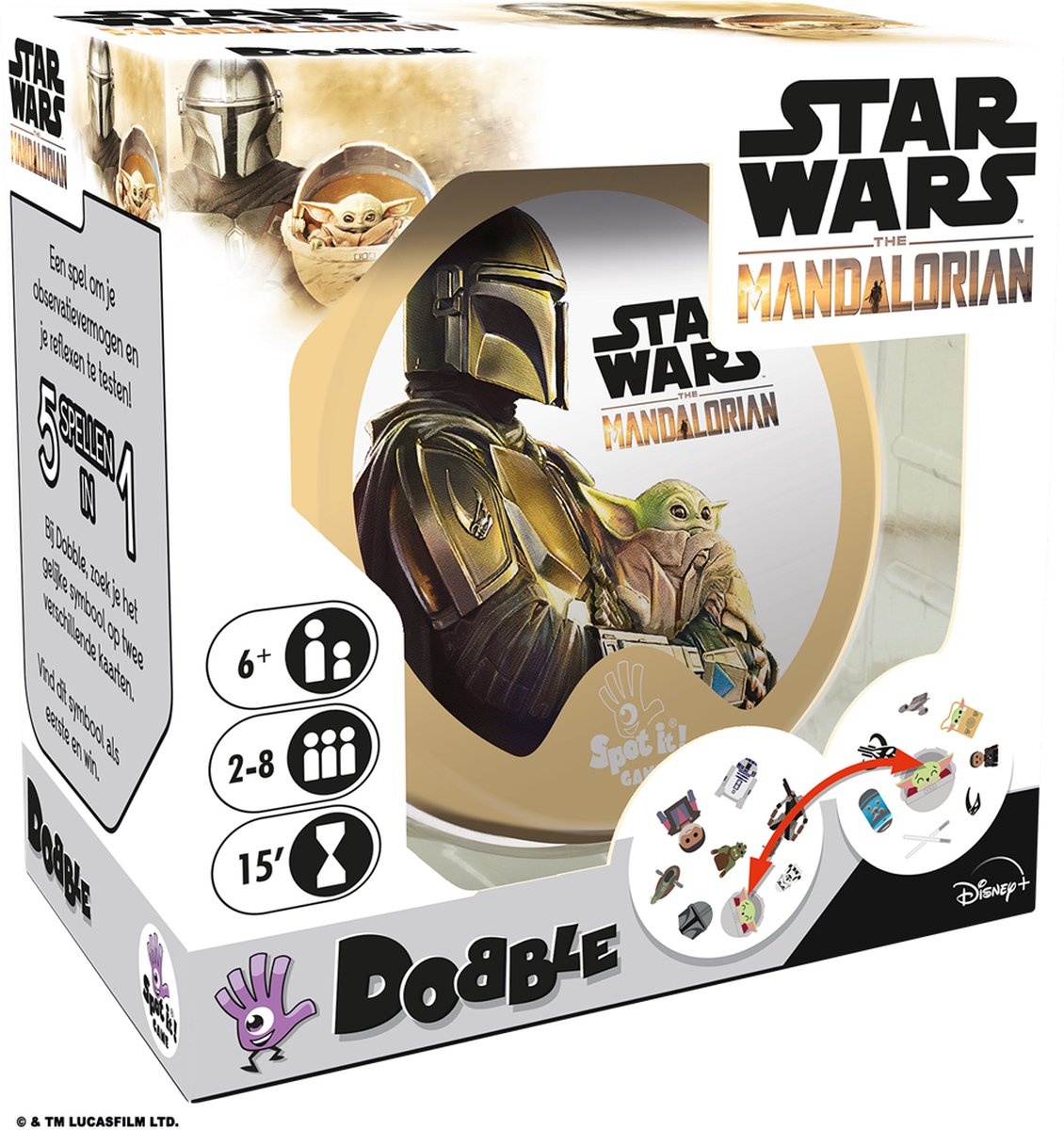 Zygomatic Dobble: Star Wars The Mandalorian (NL)