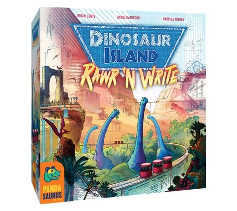 Pandasaurus Games Dinosaur Island - Rawr 'n Write (ENG)