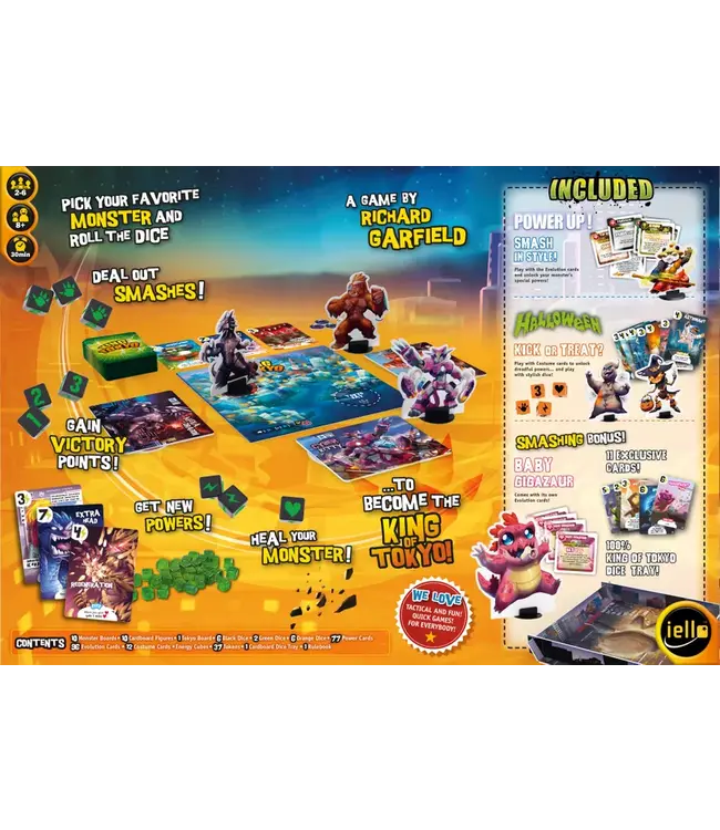 King of Tokyo Monster Box (ENG) - Boardgame