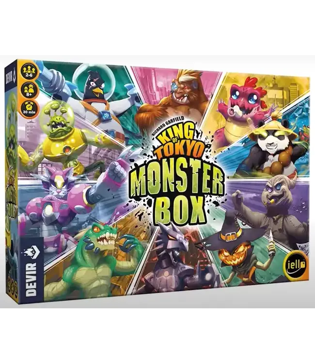 King of Tokyo Monster Box (ENG) - Brettspiel