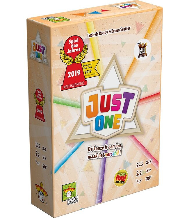 Just One (NL) - Boardgame