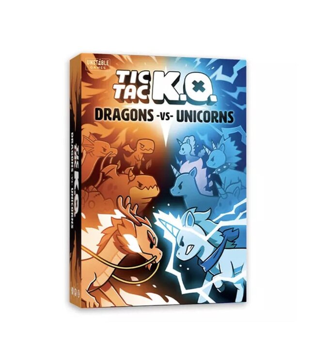 Tic Tac K.O.: Dragons vs Unicorns (ENG) - Cardgame