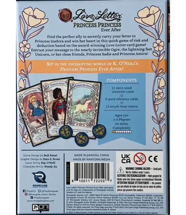 Love Letter: Princess Princess Ever After (ENG) - Kartenspiel