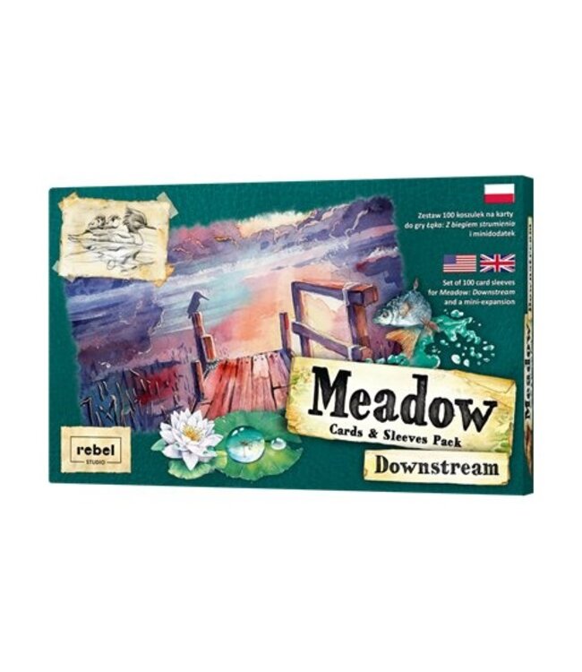 Meadow Downstream: Cards & Sleeves Pack (ENG) - Zubehör