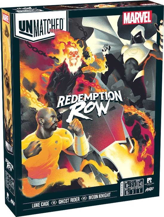 Restoration Games Unmatched: Marvel - Redemption Row (ENG) afbeelding