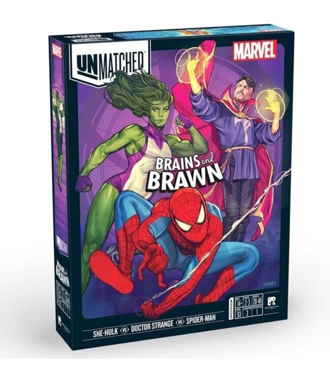 Restoration Games Unmatched: Marvel - Brains and Brawn (ENG)