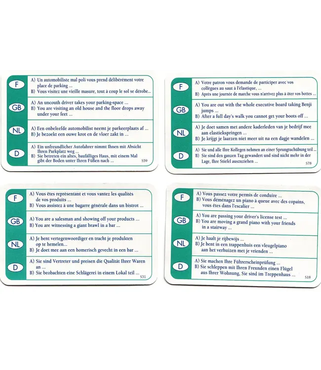 Nonsense: Classic (NL/FR/GER/ENG) - Kaartspel