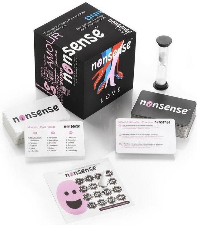 Nonsense: Love  (NL/FR/ENG) - Kartenspiel