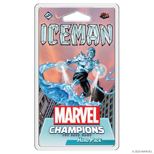 Fantasy Flight Games Marvel Champions: Iceman Hero Pack afbeelding