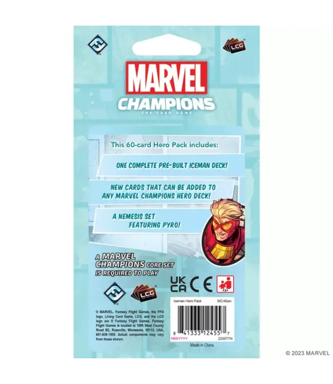 Marvel Champions: Iceman Hero Pack (ENG) - Kaartspel