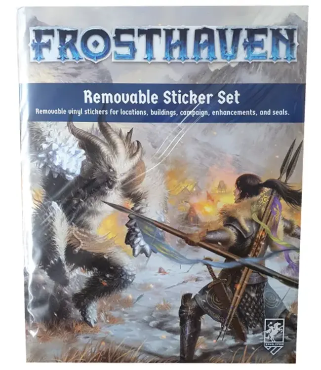 Cephalofair Frosthaven Removable Sticker Set