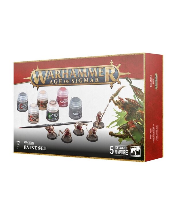 Citadel Miniatures Skaven + Paint Set