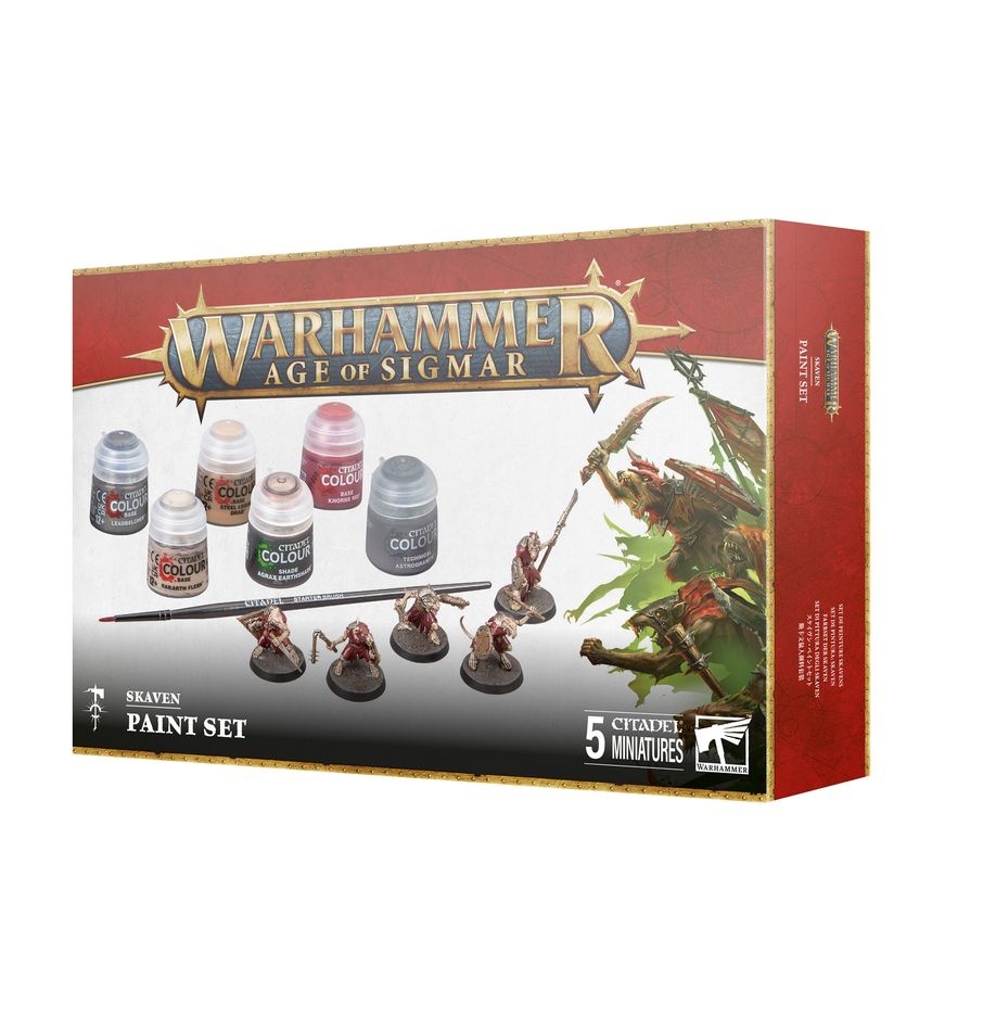 Citadel Miniatures Skaven + Paint Set