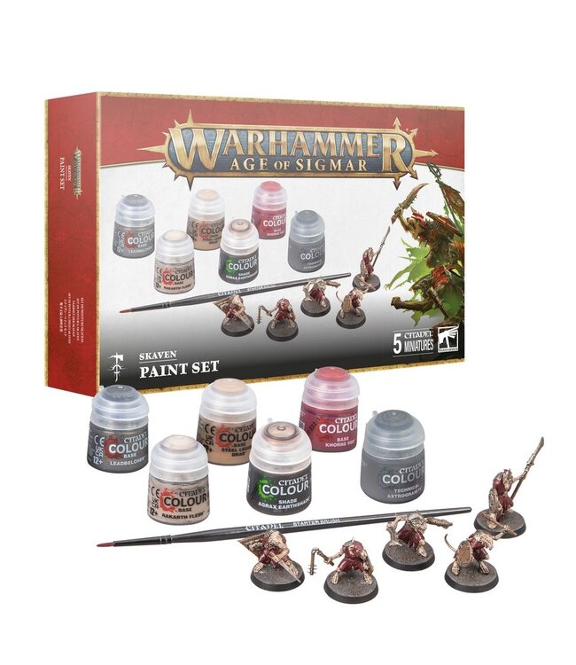 Age of Sigmar - Skaven + Paint Set