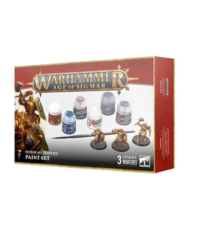 Citadel Miniatures Stormcast Eternals + Paint Set