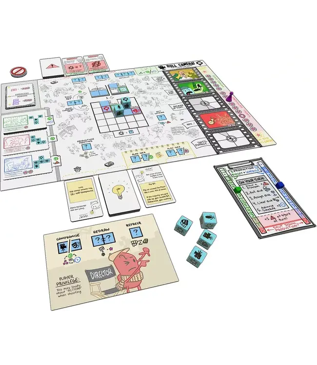 Roll Camera! (NL) - Brettspiel