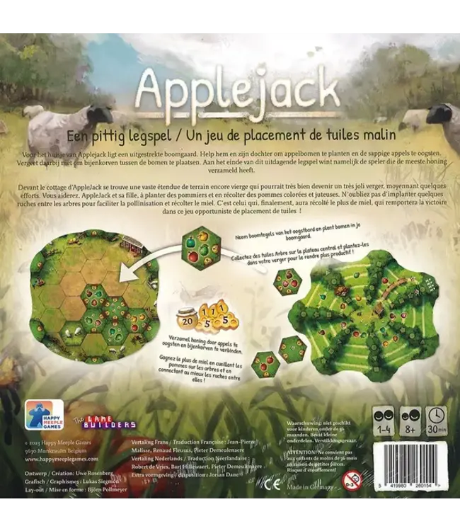 Applejack (NL) - Brettspiel
