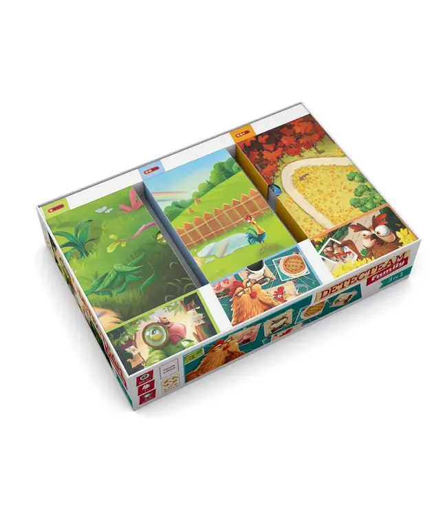 Detecteam Familie: 3 in 1 (NL) - Cardgame
