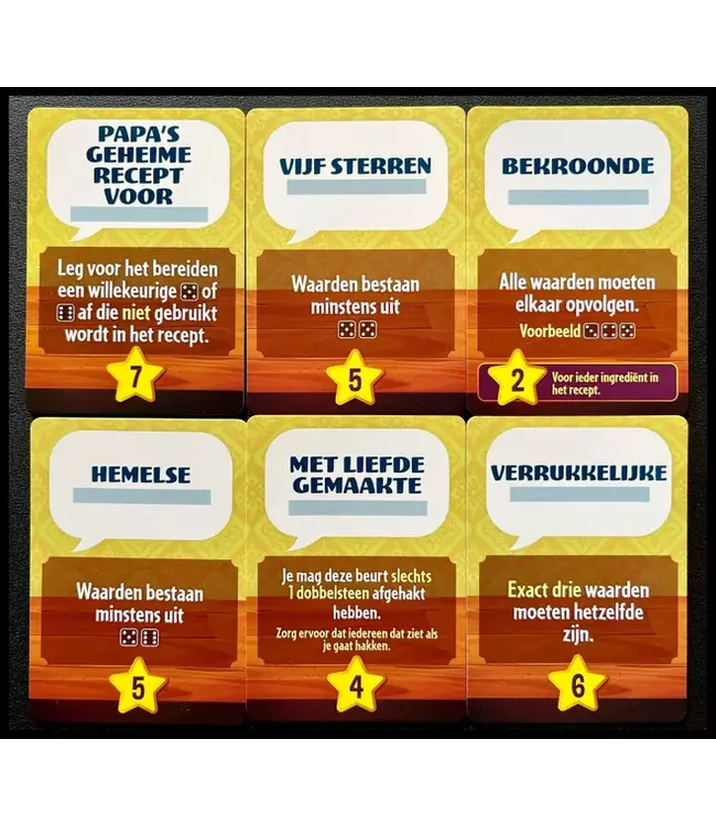 Diced Veggies (NL) - Würfelspiel