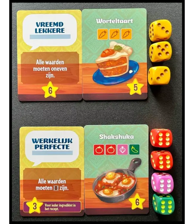 Diced Veggies (NL) - Würfelspiel