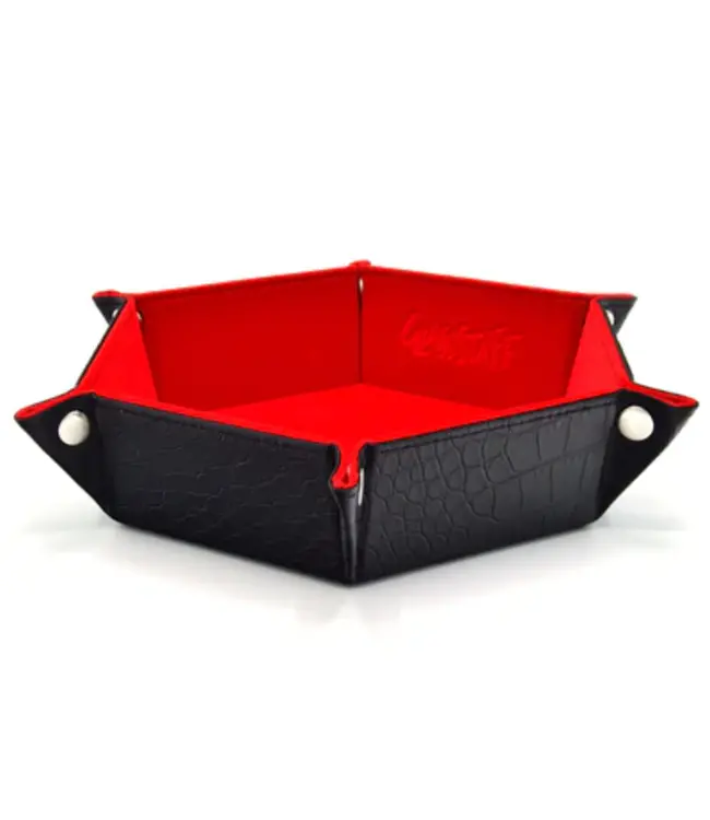 RPG - Glassstaff: Hexagonal Dice Tray  - Dragon Skin