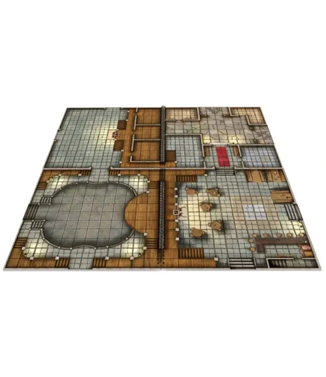 Loke BattleMats: Towns & Taverns Book of Battle Mats