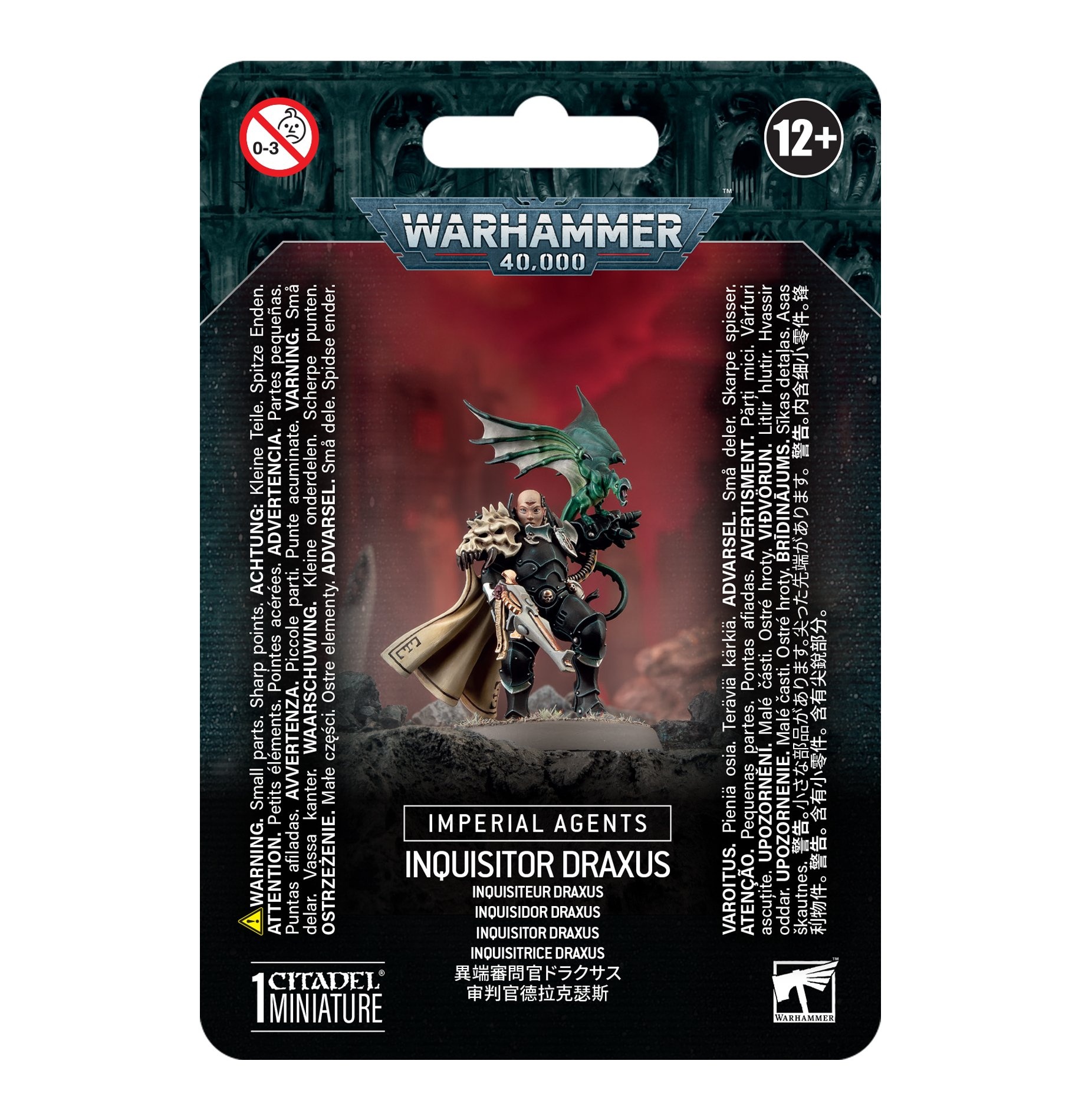 Citadel Miniatures Imperial Agents: Inquisitor Draxus afbeelding