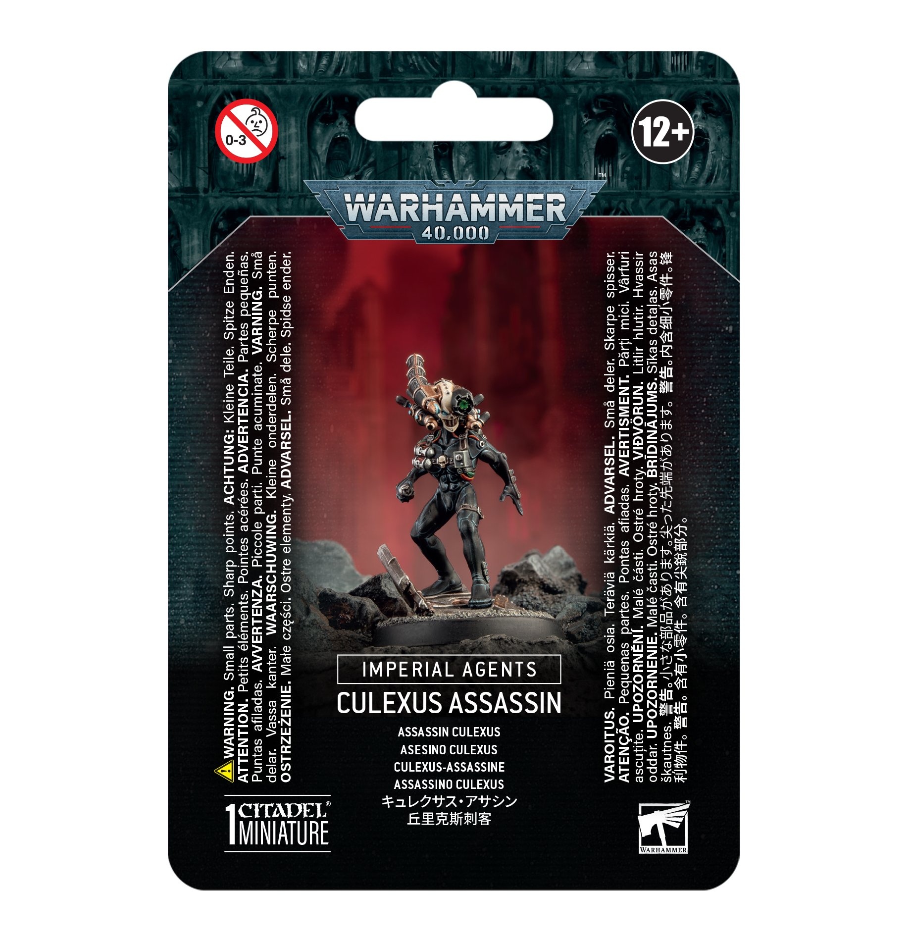 Citadel Miniatures Imperial Agents: Culexus Assassin afbeelding