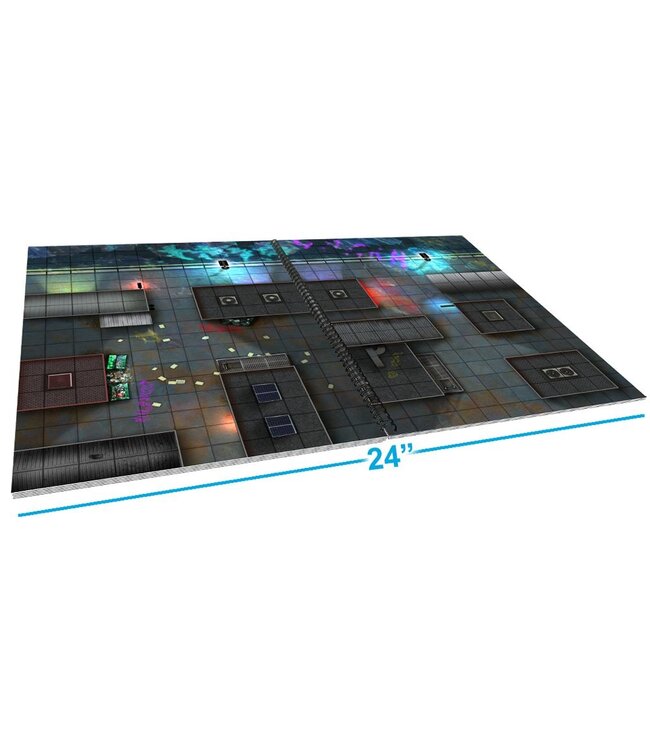 Loke BattleMats: Giant Book of Cyberpunk Battle Mats