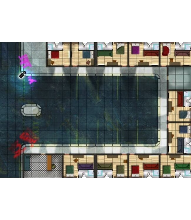 Loke BattleMats: Giant Book of Cyberpunk Battle Mats