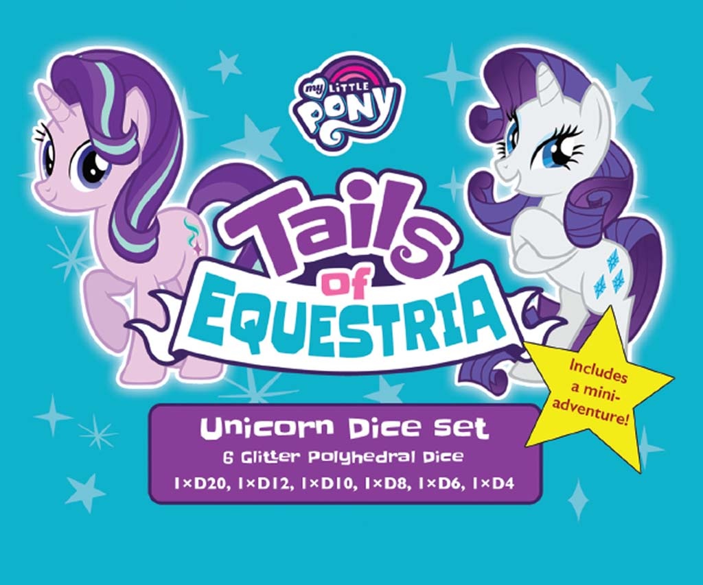 River Horse Tails of Equestria: Unicorn Dice Set afbeelding