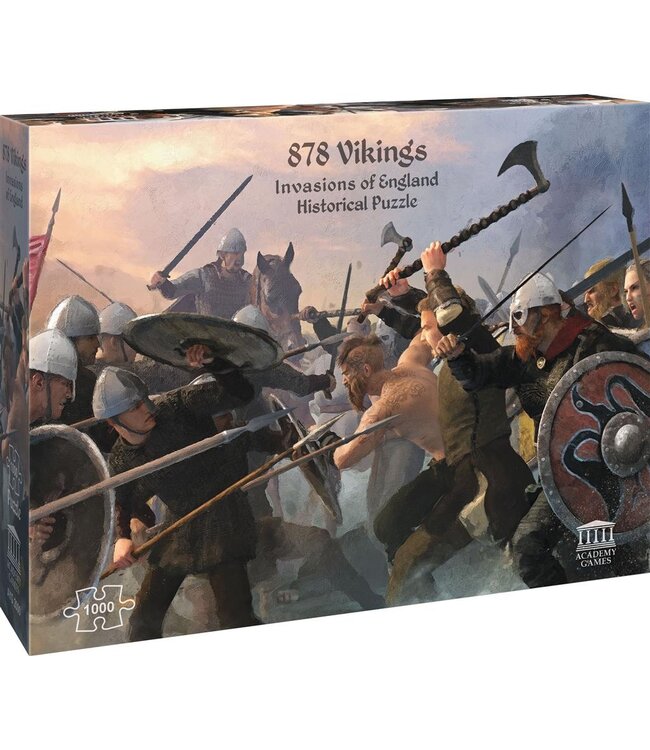 878 Vikings - Invasions of England Puzzle (1000 Pieces)