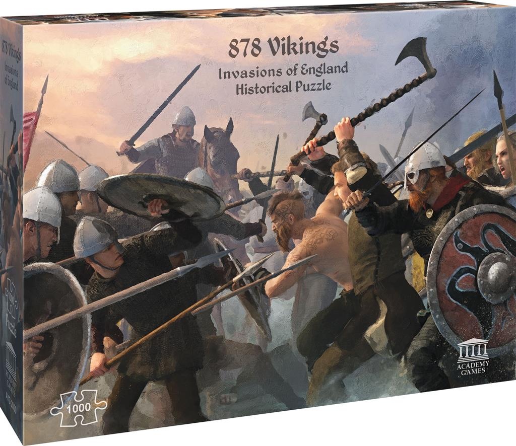 Academy Games 878 Vikings - Invasions of England Puzzel (1000 Stukjes)