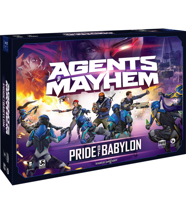 Agents of Mayhem: Pride of Babylon (ENG) - Brettspiel