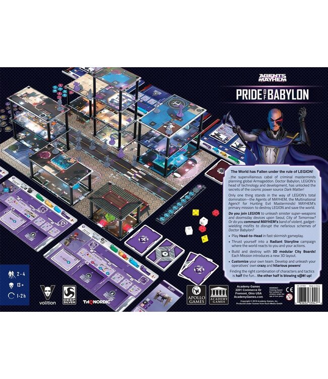 Agents of Mayhem: Pride of Babylon (ENG) - Bordspel