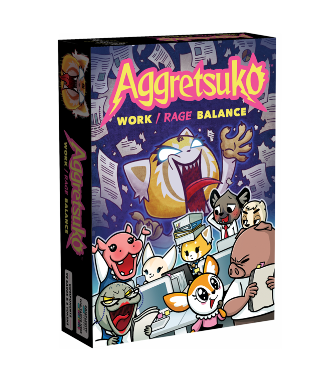 Aggretsuko: Work/Rage Balance (ENG) - Kartenspiel