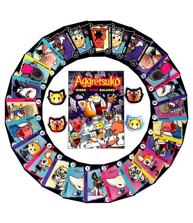Aggretsuko: Work/Rage Balance (ENG) - Kaartspel