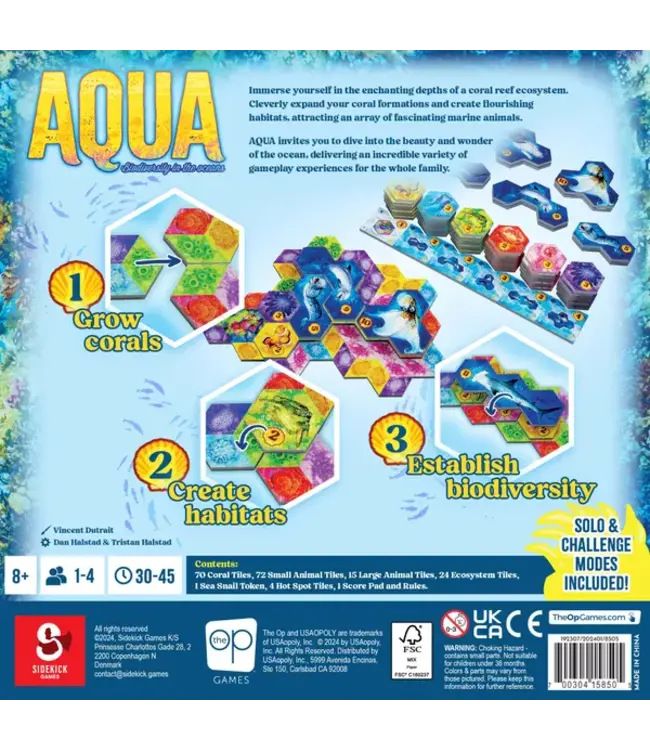 Aqua: Biodiversity in the Oceans (ENG) - Bordspel