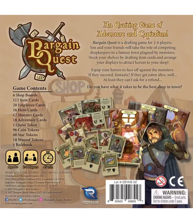 Bargain Quest (ENG) - Boardgame