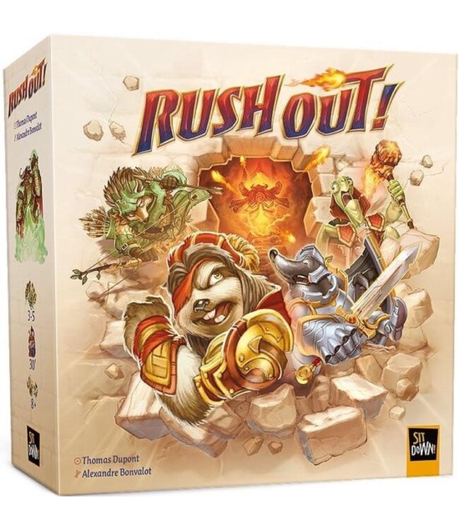 Rush Out! - Board game