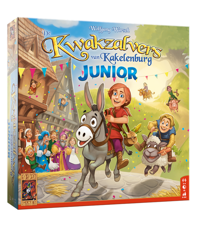 De Kwakzalvers van Kakelenburg Junior (NL) - Brettspiel