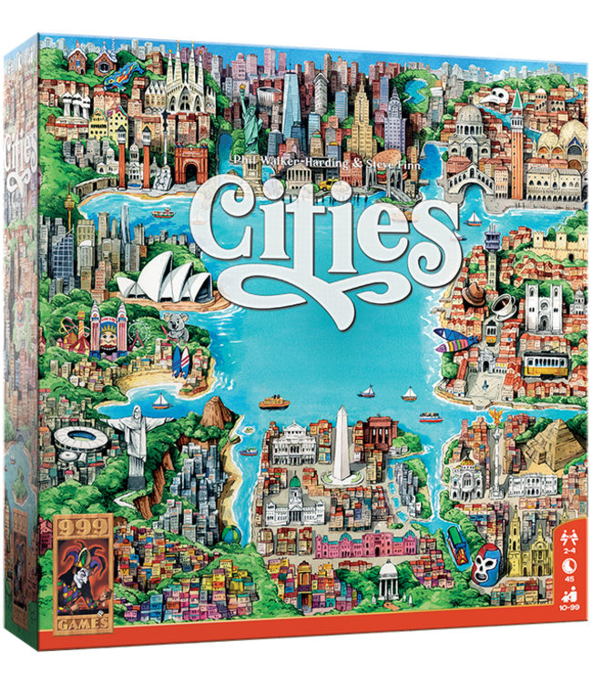 Cities (NL) - Board game