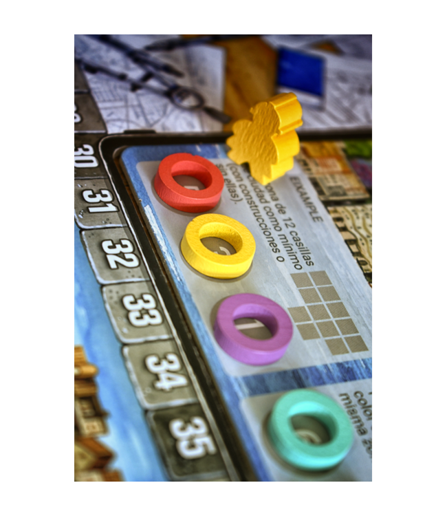 Cities (NL) - Board game