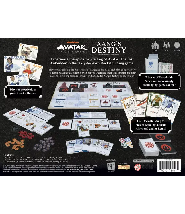 Avatar the Last Airbender: Aang's Destiny (ENG) - Card game