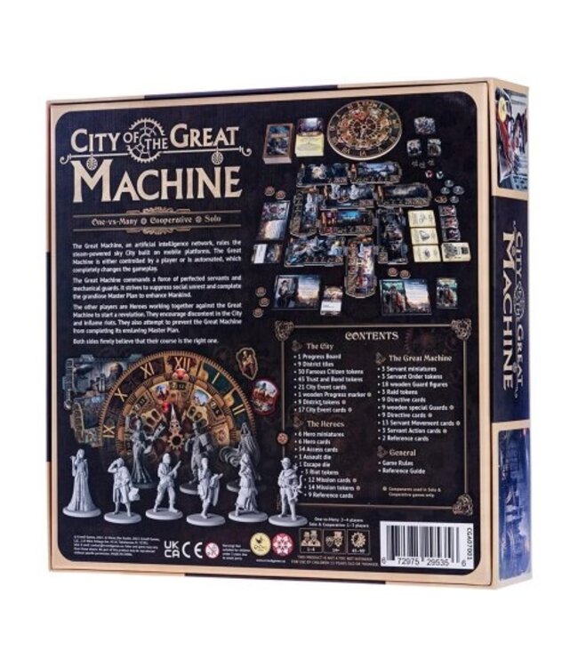 City of the Great Machine (ENG) - Brettspiel