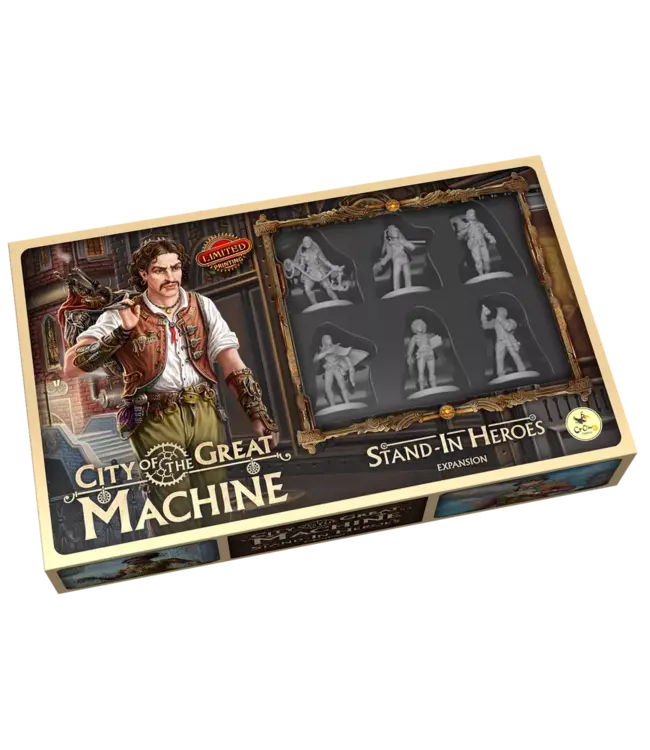 City of the Great Machine: Stand-In Heroes (ENG) - Brettspiel